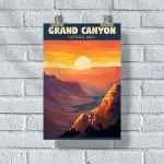 Grand Canyon Sunrise Majesty Poster