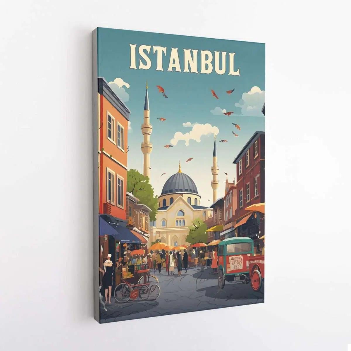 Istanbul Grand Bazaar Canvas