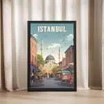 Istanbul Grand Bazaar Framed Poster