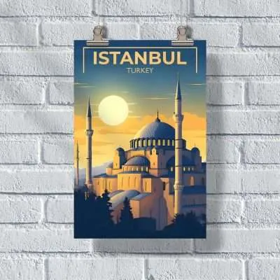 Istanbul Hagia Sophia Poster