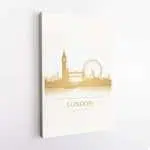 London City Skyline Canvas