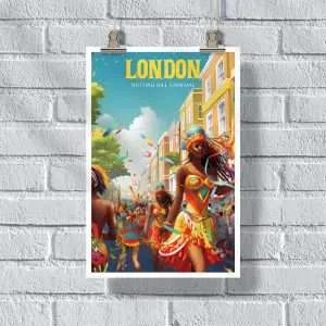 London Notting Hill Carnival Poster