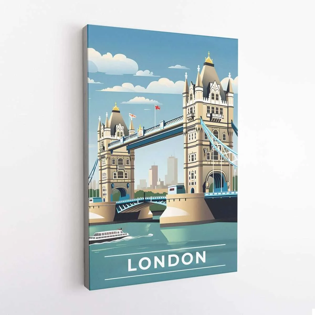 London Tower Bridge Canvas