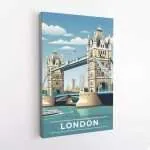 London Tower Bridge Canvas