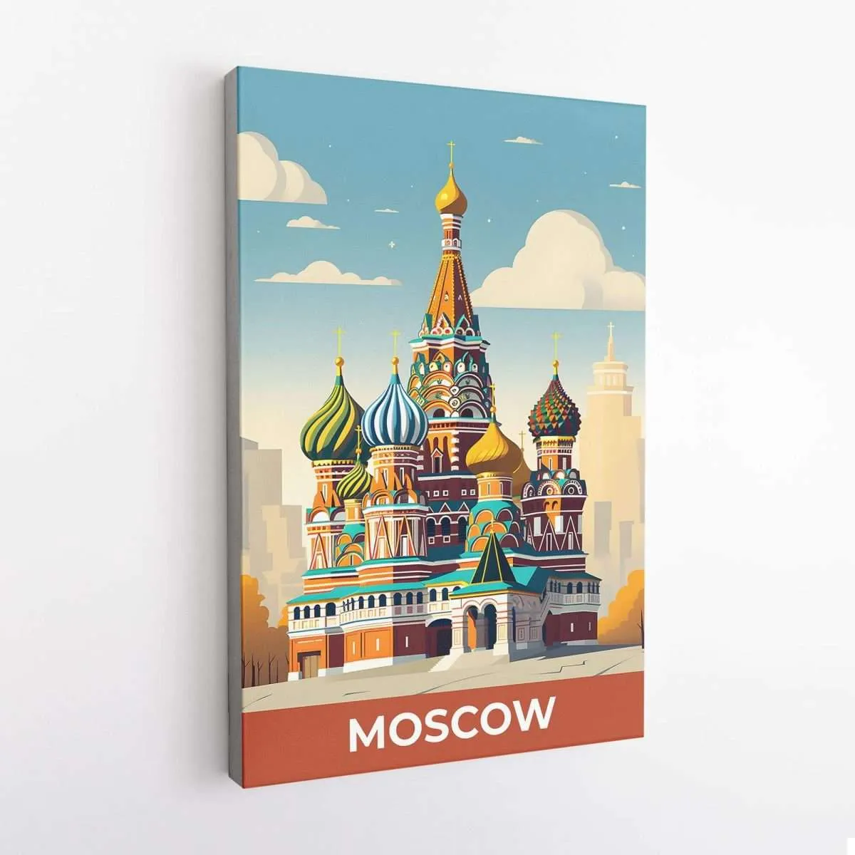 Moscow Red Square Canvas