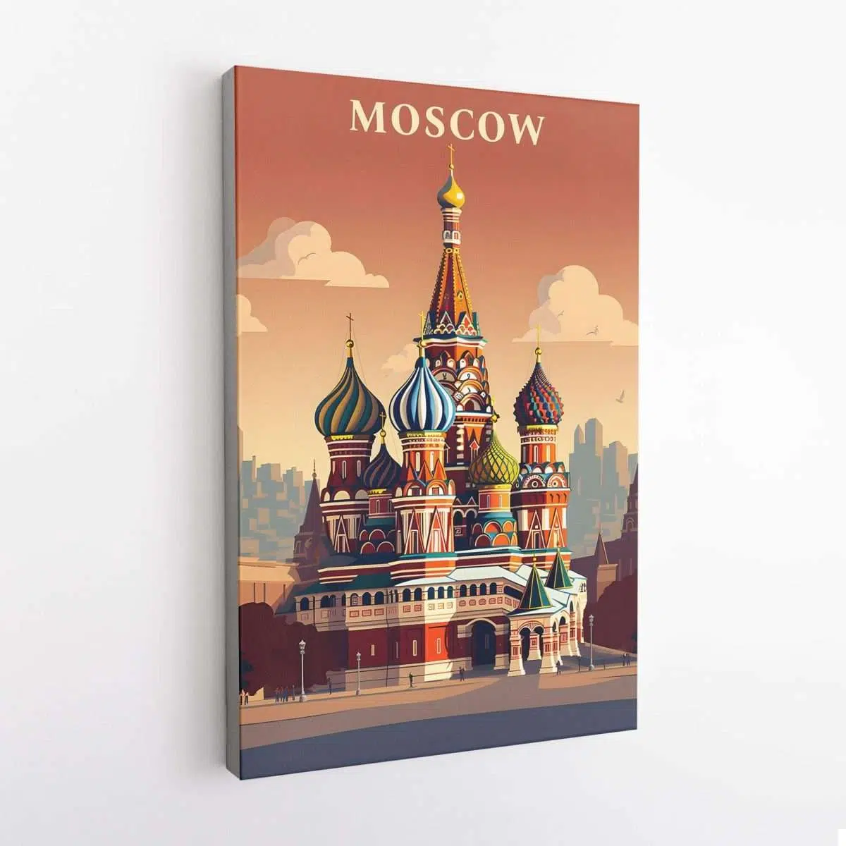 Moscow St. Basil's Cathedral Canvas