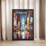 New York City Times Square Framed Poster