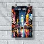 New York City Times Square Poster