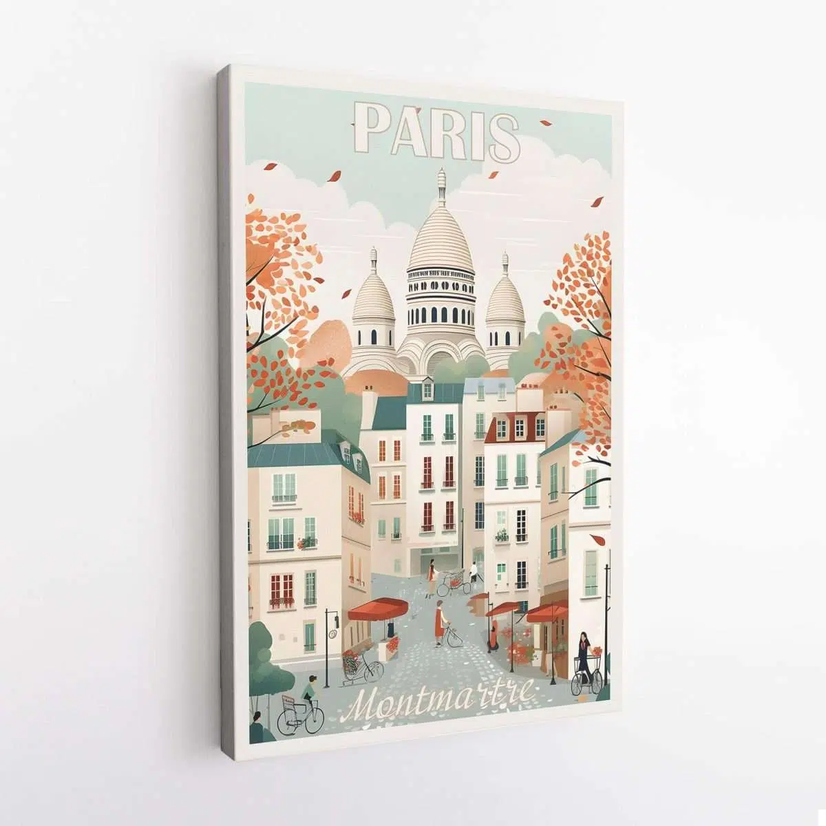 Paris Montmartre Canvas