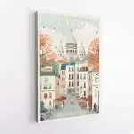 Paris Montmartre Canvas