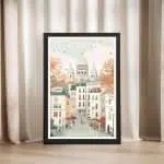 Paris Montmartre Framed Poster