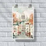 Paris Montmartre Poster