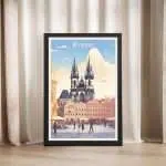 Prague Old Town Square Framed Poster