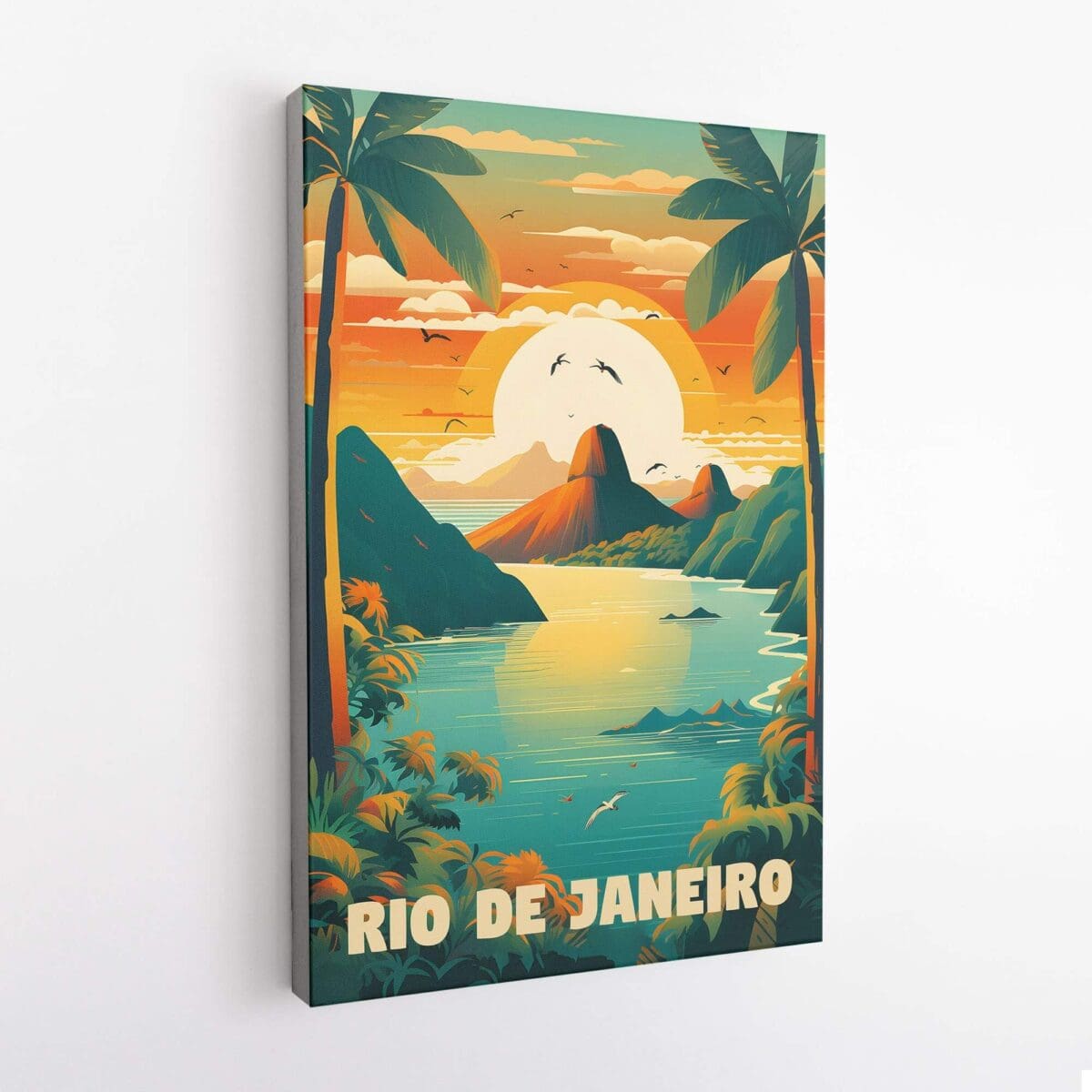 Rio De Janeiro Sugarloaf Mountain Canvas