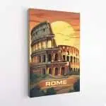 Rome Colosseum Canvas