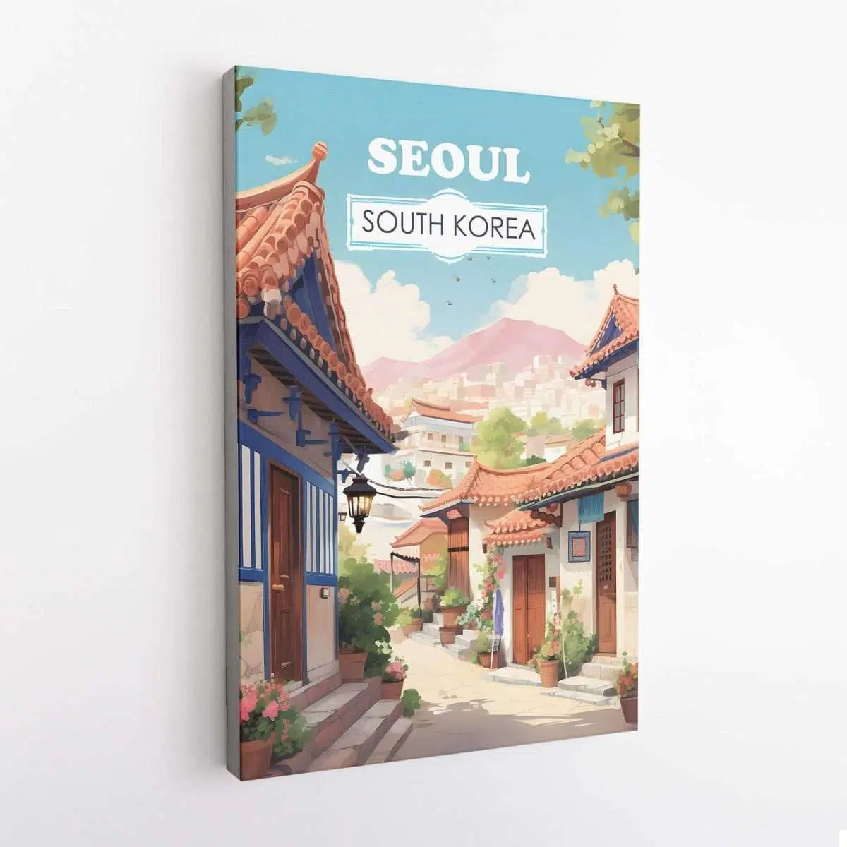 Seoul Bukchon Hanok Village Canvas