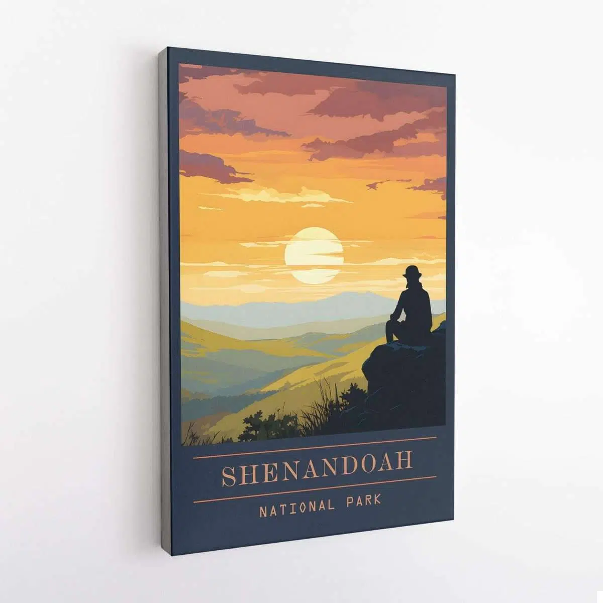 Shenandoah National Park Appalachian Trail Retreat Canvas