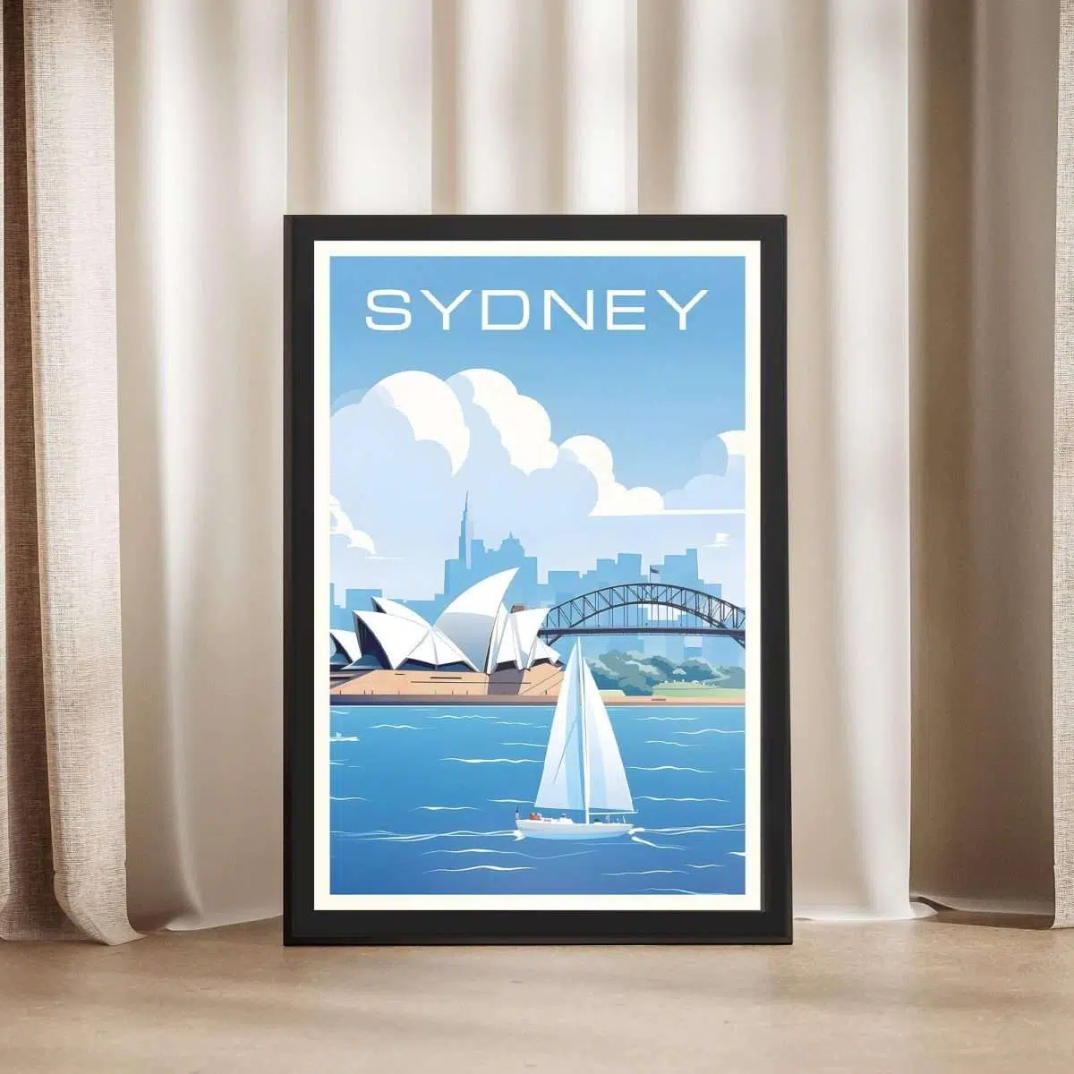 Sydney Opera House Framed Poster