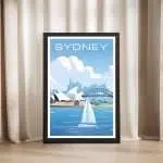 Sydney Opera House Framed Poster