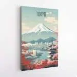 Tokyo Mount Fuji Canvas