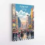 Tokyo Shibuya Crossing Canvas