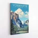 Yosemite National Park El Capitan Majesty Canvas