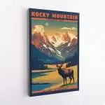 Rocky Mountain National Park Elk Welcome To Adventure Canvas