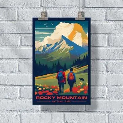 Rocky Mountain National Park Tundra Expedition Poster