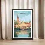 Copenhagen Tivoli Framed Poster