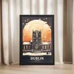 Dublin Guinness Framed Poster