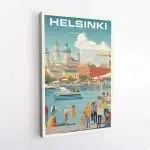 Helsinki Market Square Canvas