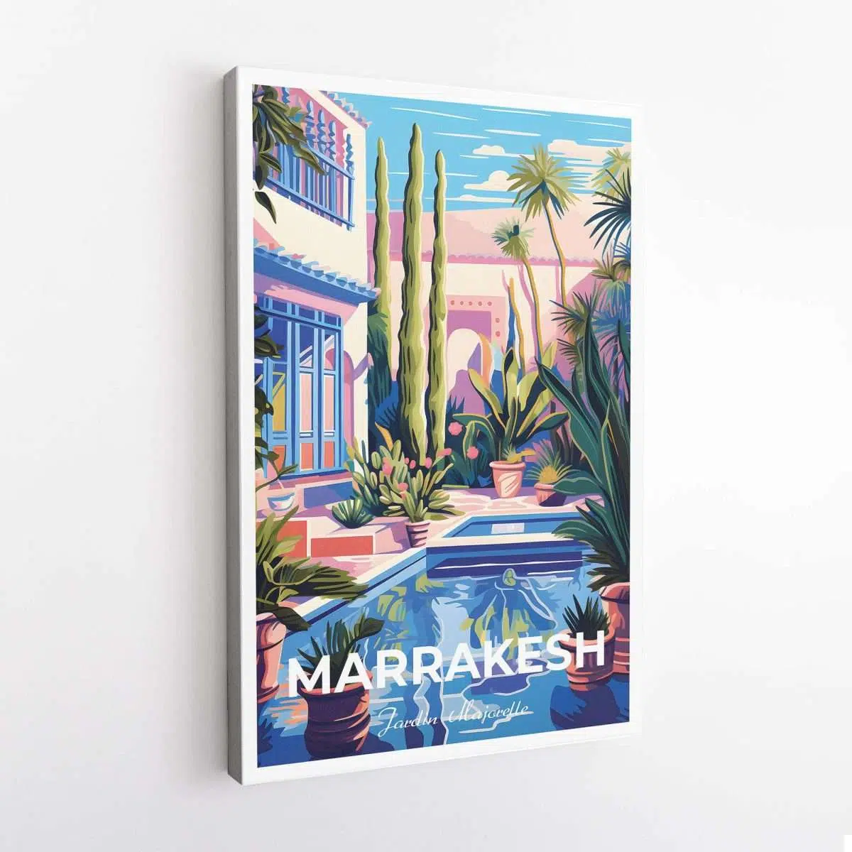 Marrakesh Jardin Majorelle Canvas