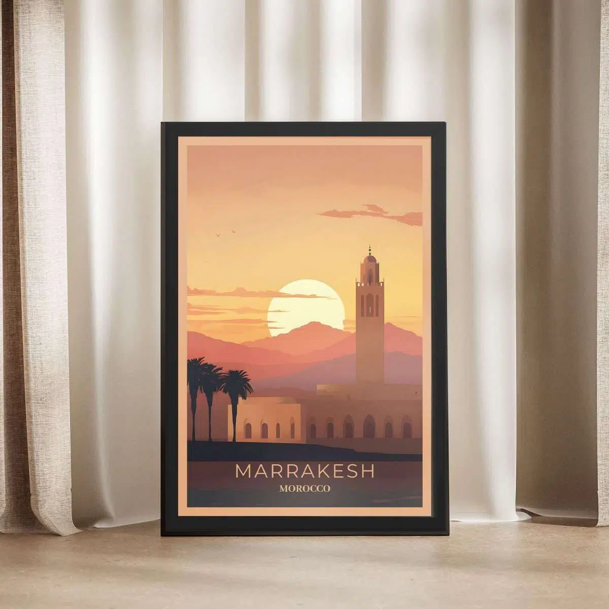 Marrakesh Koutoubia Mosque Framed Poster