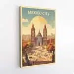 Mexico City Zócalo Canvas