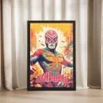 Mexico Lucha Libre Wrestling Framed Poster