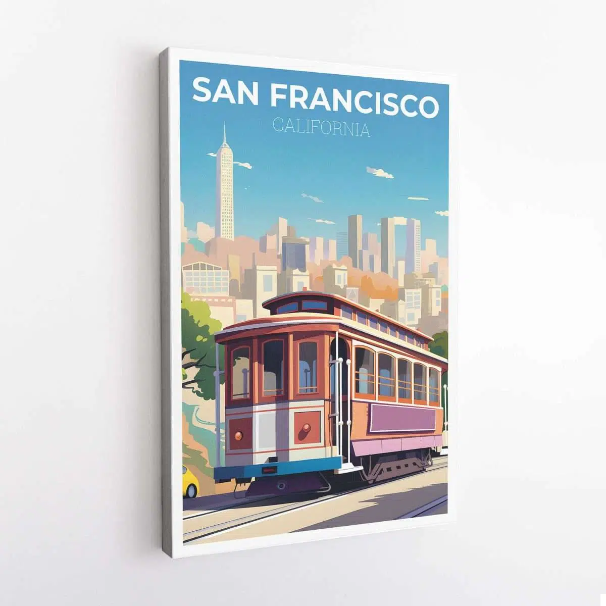 San Francisco Cable Car Canvas