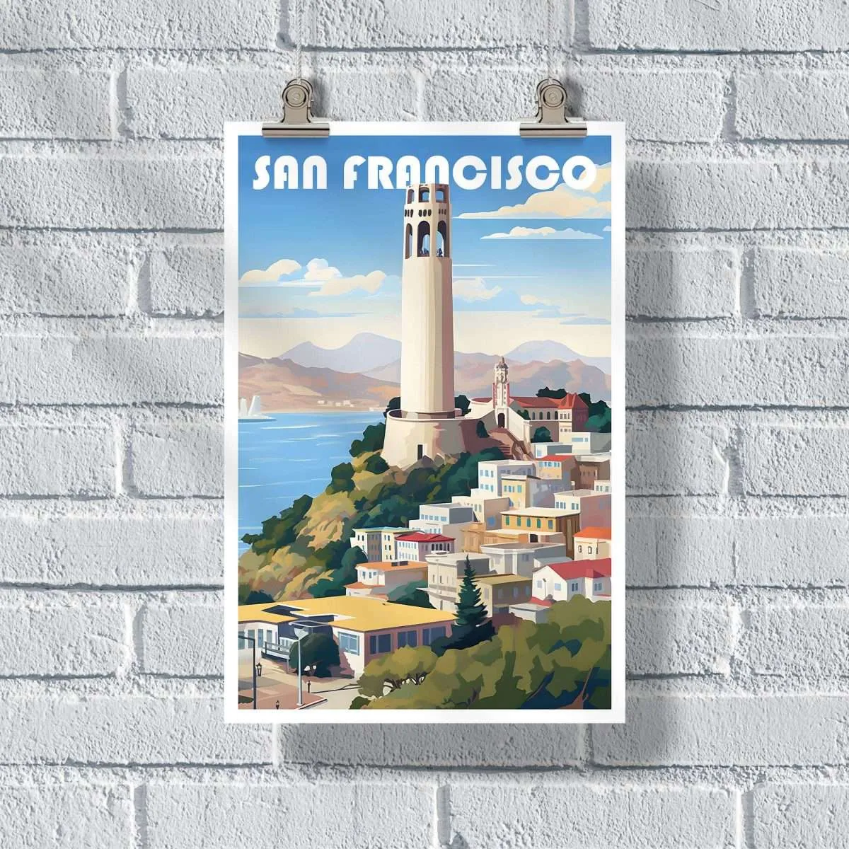 San Francisco Coit Tower Poster