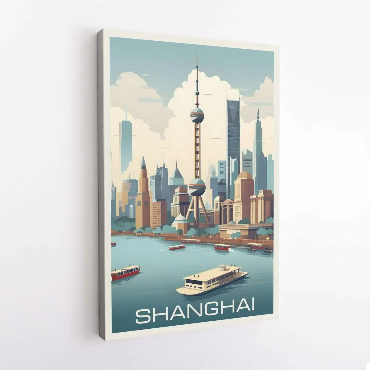 Shanghai The Bund Canvas