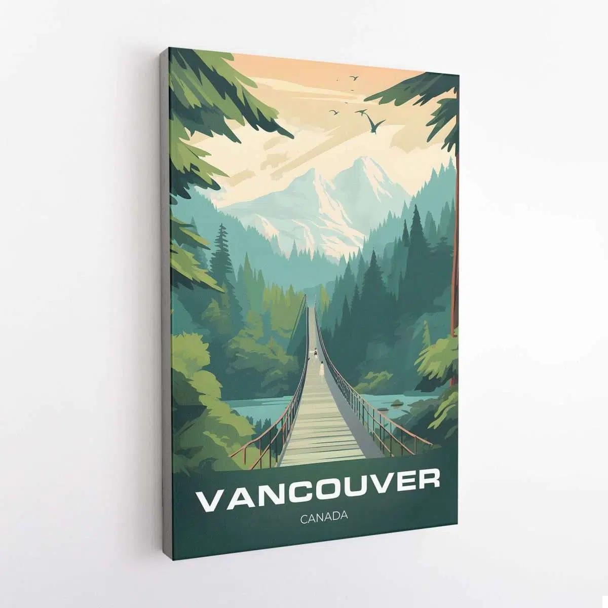 Vancouver Capilano Suspension Bridge Canvas