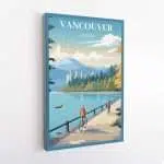 Vancouver Stanley Park Seawall Canvas