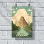 Cancun Chichen Itza Poster