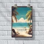 Cancun Isla Mujeres Poster