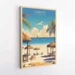 Cancun Mayan Riviera Beach Canvas