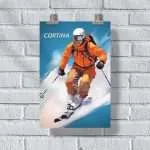 Cortina D'Ampezzo Extreme Alpine Adventures Poster