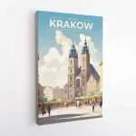 Krakow Main Market Square Canvas