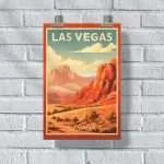 Las Vegas Red Rock Canyon Poster