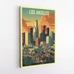 Los Angeles Downtown LA Skyline Canvas