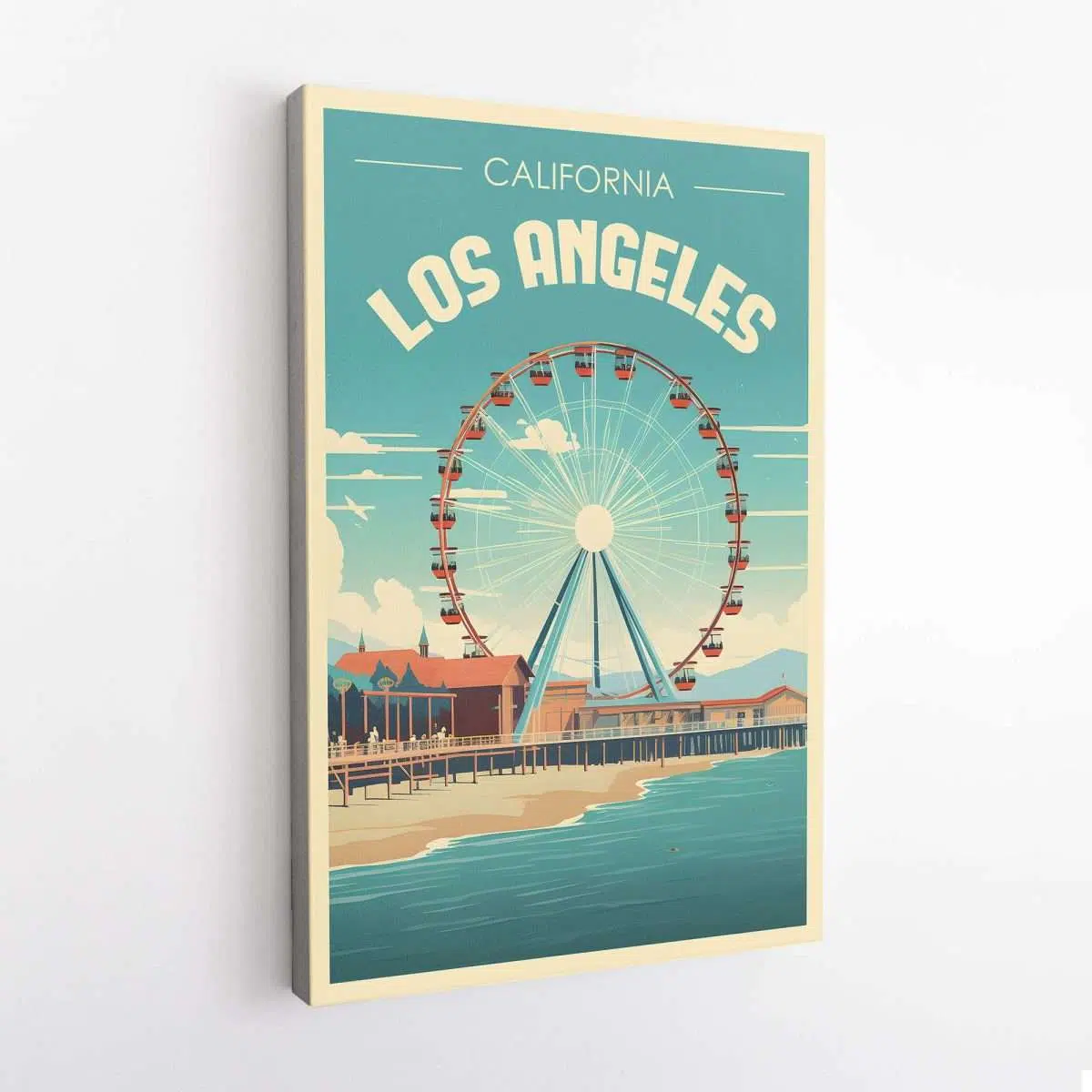 Los Angeles Santa Monica Pier Canvas