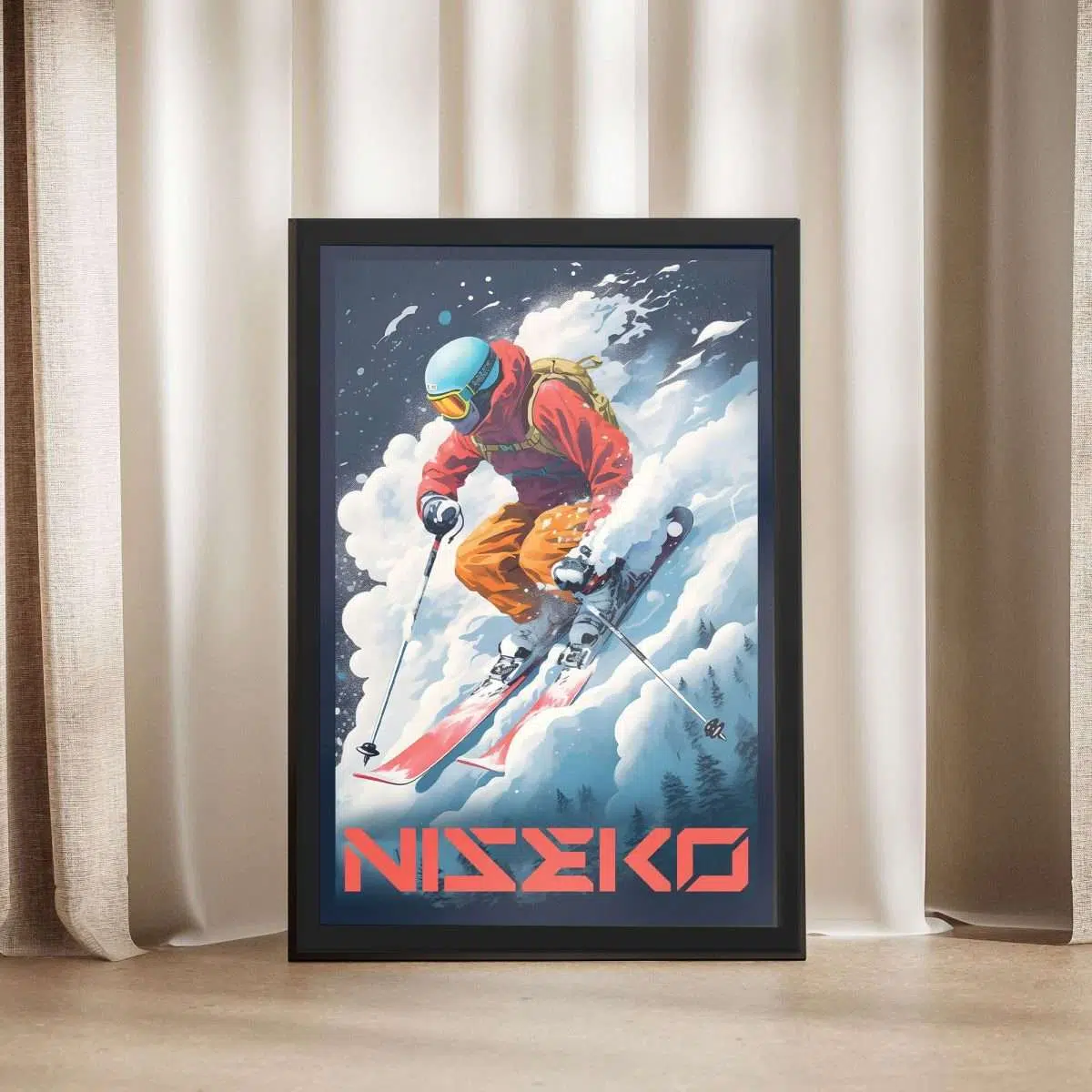 Niseko Extreme Adventures Framed Poster