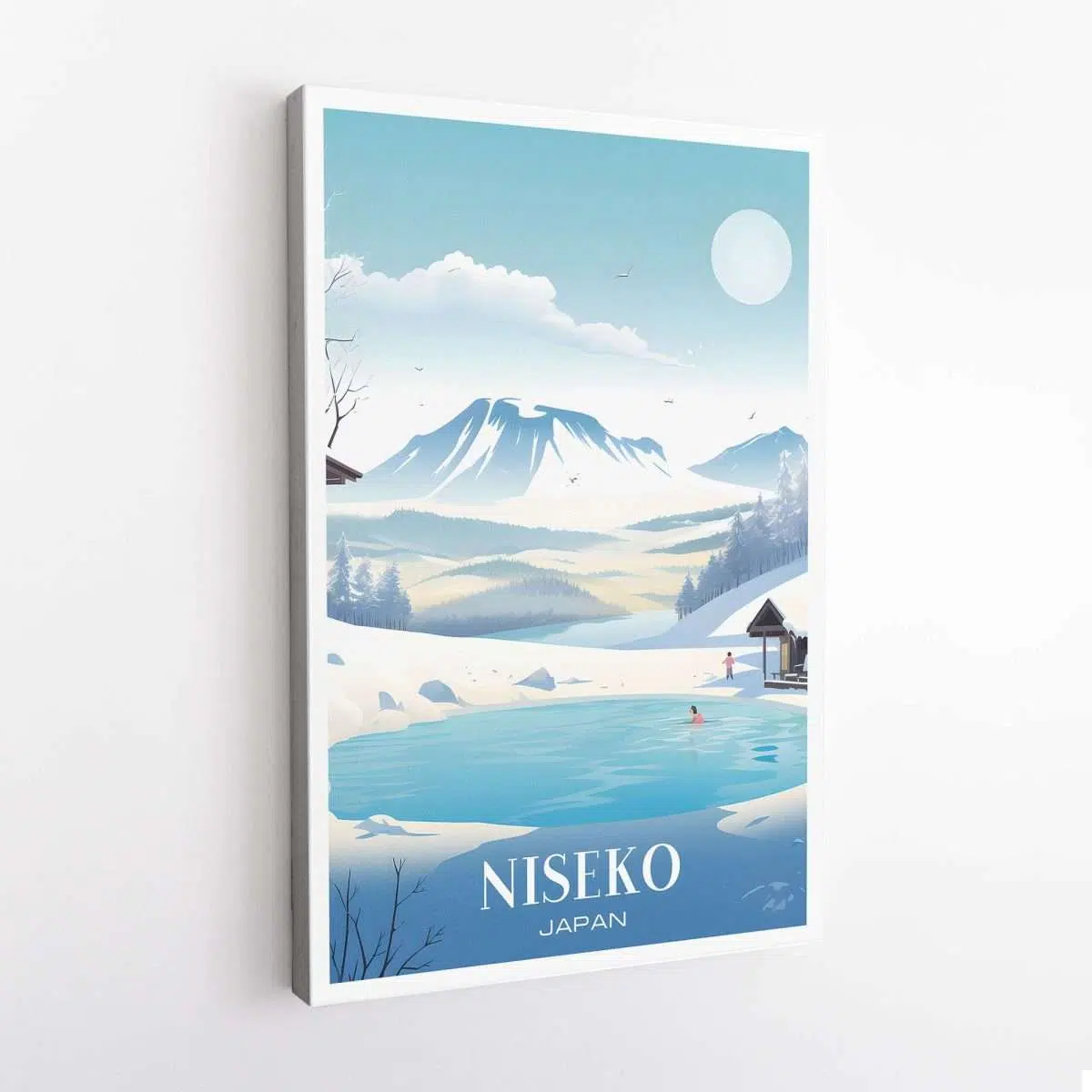 Niseko Onsen Retreat Canvas